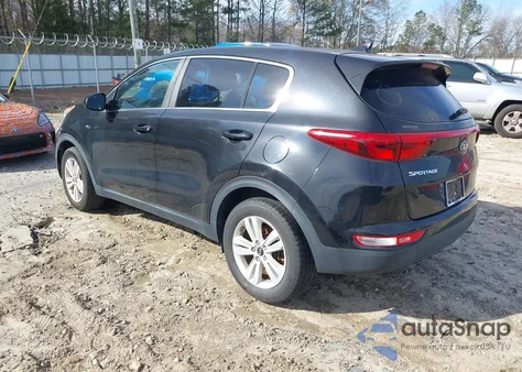 2017 Kia Sportage Lx из США, поврежденный, VIN KNDPMCAC9H7218552